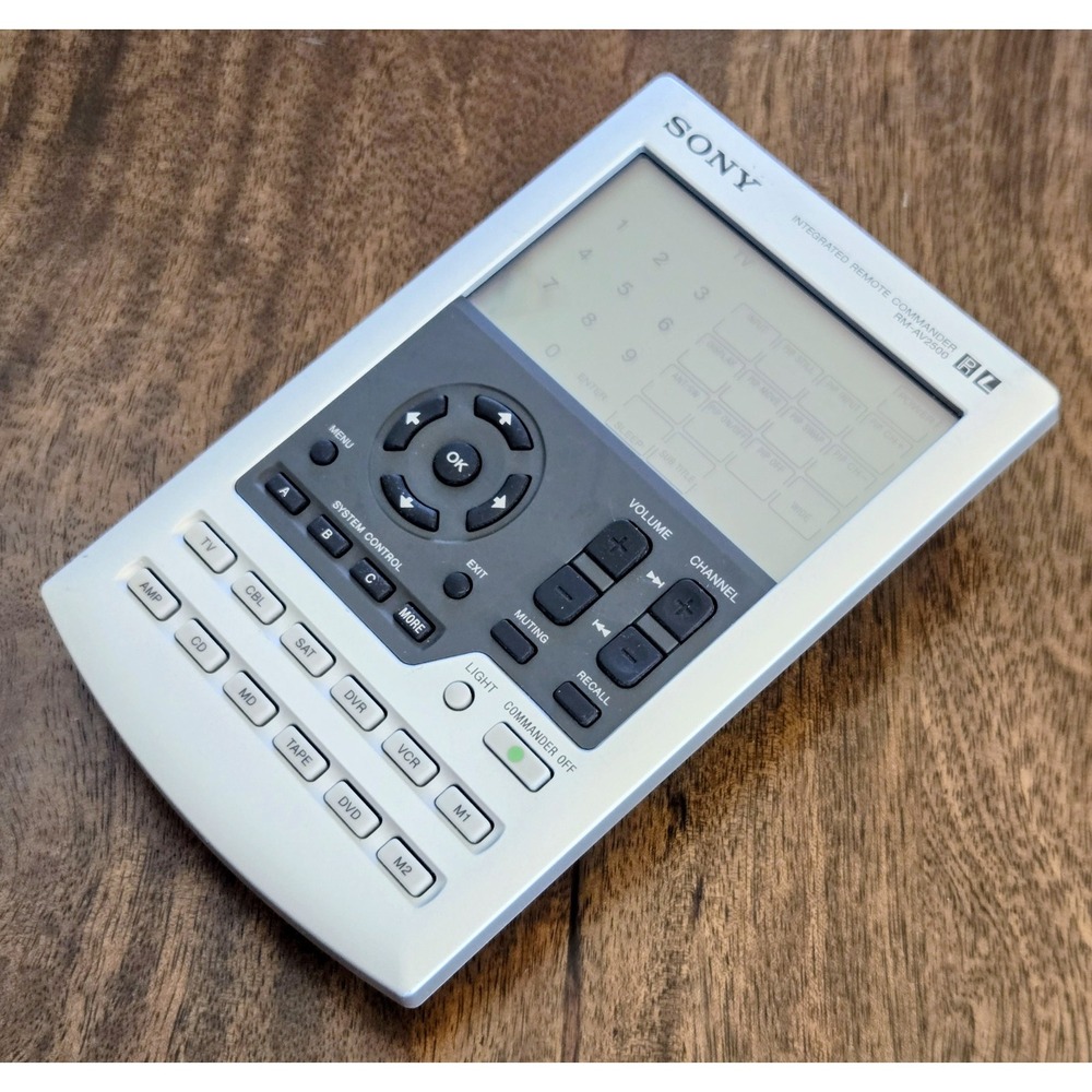 Sony RM-AV2500 Remote Commander Touchscreen Universal AV Control Tested/Working - Picture 3 of 9
